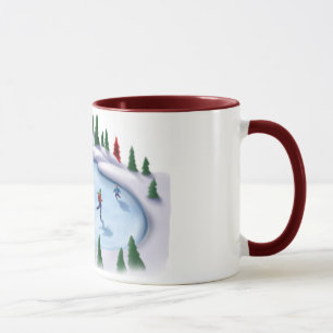 Tasse Lightin vers le haut de la glace