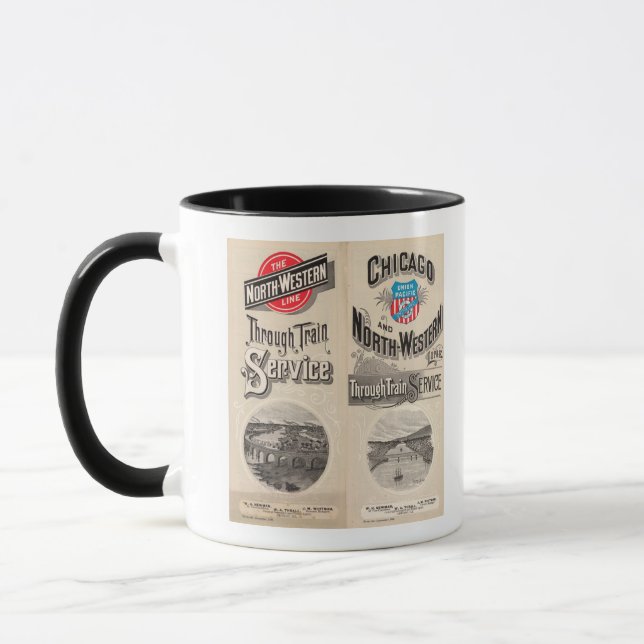 Tasse Ligne Chicago et North Western (Gauche)