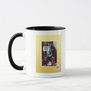 Tasse Ligne d'attente pour des câlins