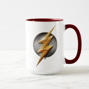 Tasse Ligue de Justice Le symbole de boulon métallique
