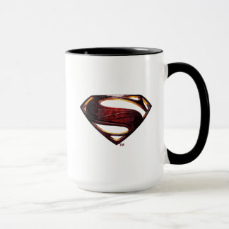 Tasse Ligue de Justice | Symbole de superman métallique
