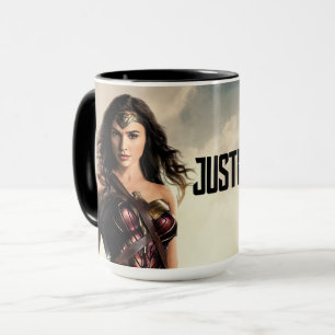 Tasse Ligue de Justice   Wonder Woman Sur Le Champ De Ba