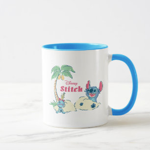 Tasse Lilo et Stitch  Ohana signifie famille