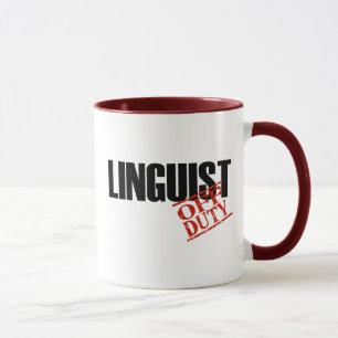 TASSE LINGUISTE QUI N'EST PAS DE SERVICE