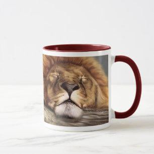 Tasse Lion de sommeil