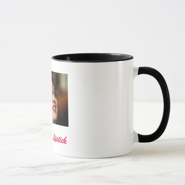 Tasse Lisez mon rouge à lèvres (Droite)