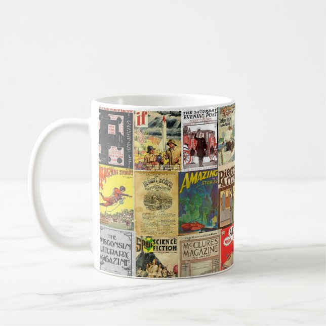 Tasse littéraire de magazine (Gauche)