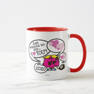 Tasse Little Miss Chatterbox   Valentine