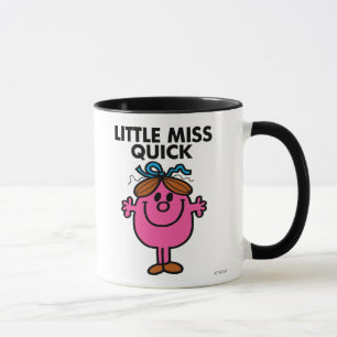 Tasse Little Miss Quick Black Lettering