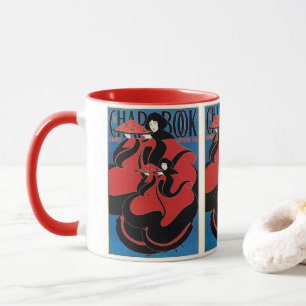 Tasse Livre de poche vintage Art Nouveau Thanksgiving