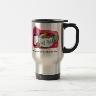 Tasse locale de voyage de la saveur du cristal