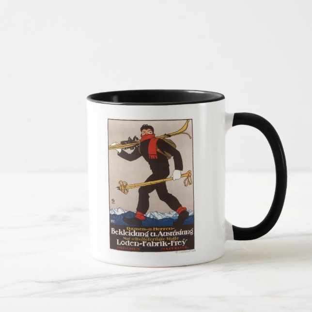 Tasse Loden Ski Vêtements Ski Annonce (Droite)