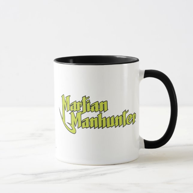 Tasse Logo de Martian Manhunter (Droite)