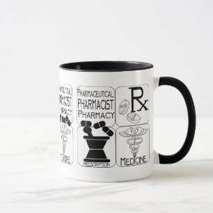 Tasse LOGO de pharmacien de pharmacie