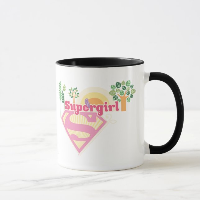Tasse Logo de Supergirl (Droite)
