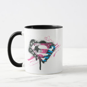 Tasse Logo des Coeurs Supergirl