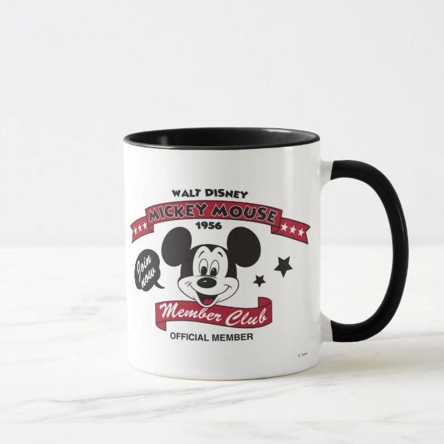 Tasse Logo Mickey Mouse Club (1956) (Droite)