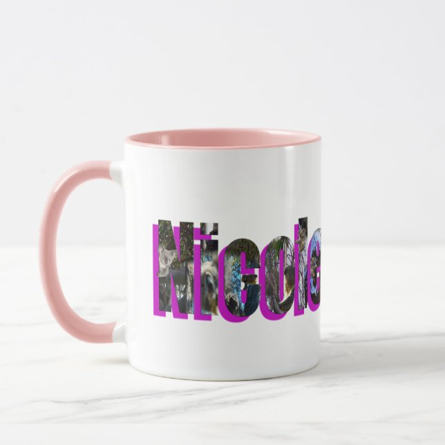 Tasse Logo Nicole fait de Koalas, (Gauche)