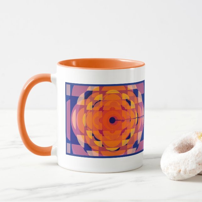 Tasse Logo stylisé de CBC/Radio-Canada (années 1974) (Avec donut)