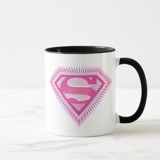 Tasse Logo Supergirl rose (Droite)