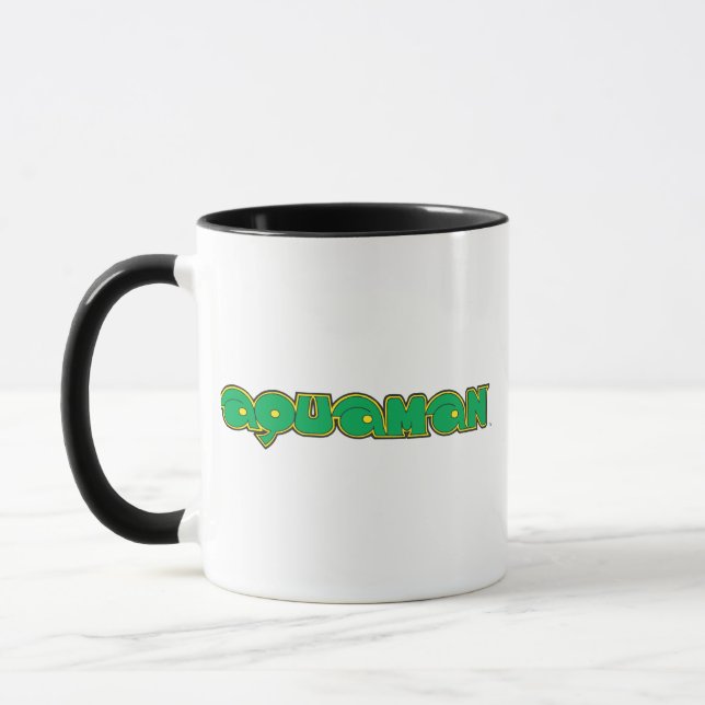 Tasse Logo vert Aquaman (Gauche)
