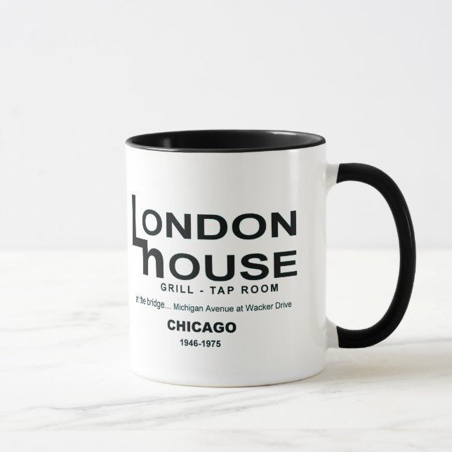 Tasse London House Restaurant Club, Chicago, IL (Droite)