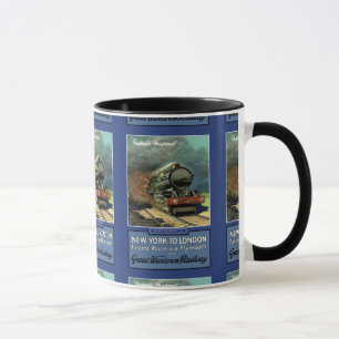 Tasse Londres New York Great Western Railway