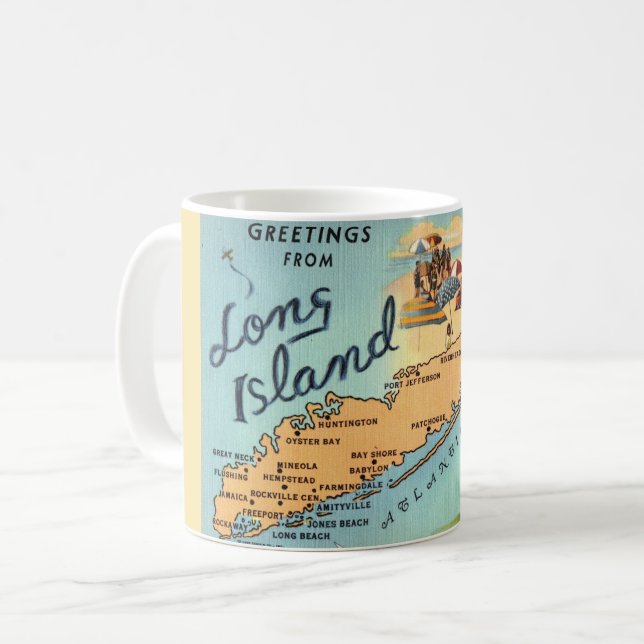 Tasse Long Island NY (Devant gauche)