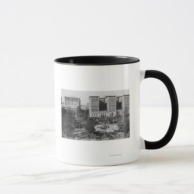 Tasse Los Angeles, CA Perishing Carré et Biltmore (Droite)