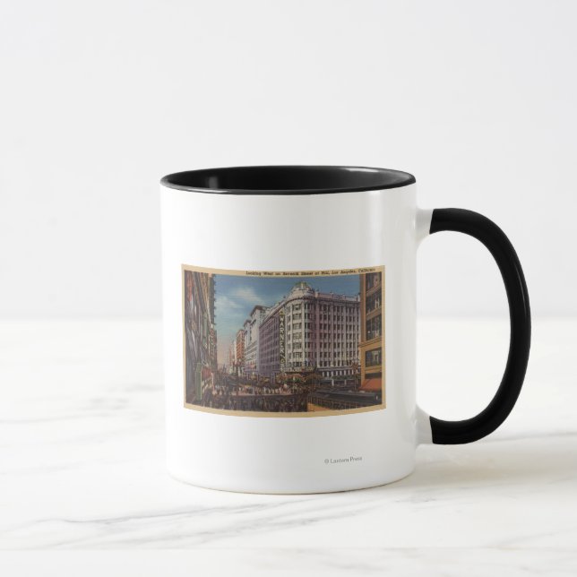 Tasse Los Angeles, CAView de Warner Bros. sur 7th St. (Droite)