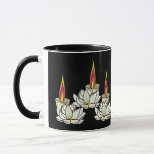 Tasse Lotus & Deepas blancs