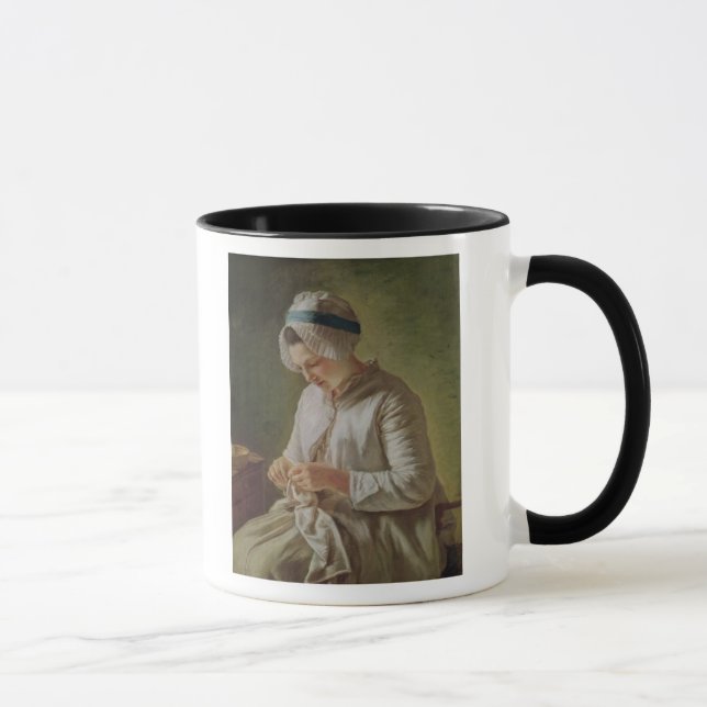 Tasse L'ouvrière couturière ou, fonctionnement de jeune (Droite)