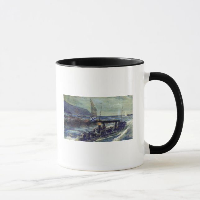 Tasse L'u-bateau allemand U 56 descendu par Grozovoi (Droite)