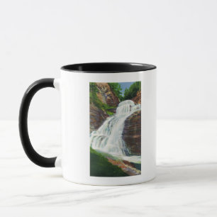 Tasse Lucifer Falls View in Robert H. Treman State