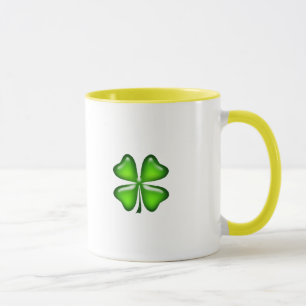 Tasse Lucky Green Shamrock Luck Of Irish Clover