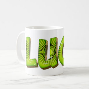 Tasse Lucy Nom Style Kiwi Tasse à thé Tasse à café