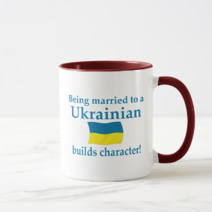 Tasse L'Ukrainien établit le caractère