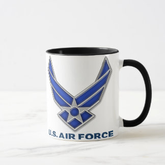 Tasse LUMIÈRE de symbole de l'Armée de l'Air d'USA