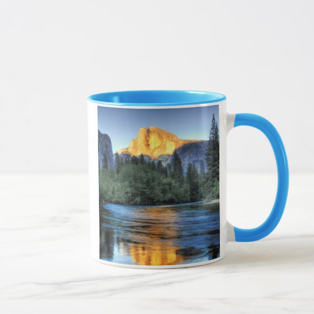 Tasse Lumière d'or sur demi de dôme (Droite)
