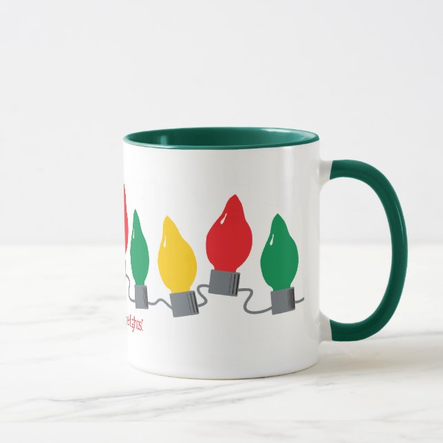 Tasse Lumières de Noël (Droite)