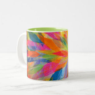Tasse lumineuse d'aquarelle par Leslie Clair Bures
