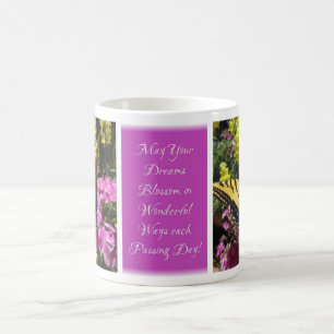 Tasse lumineuse de bénédictions de papillon - Q2