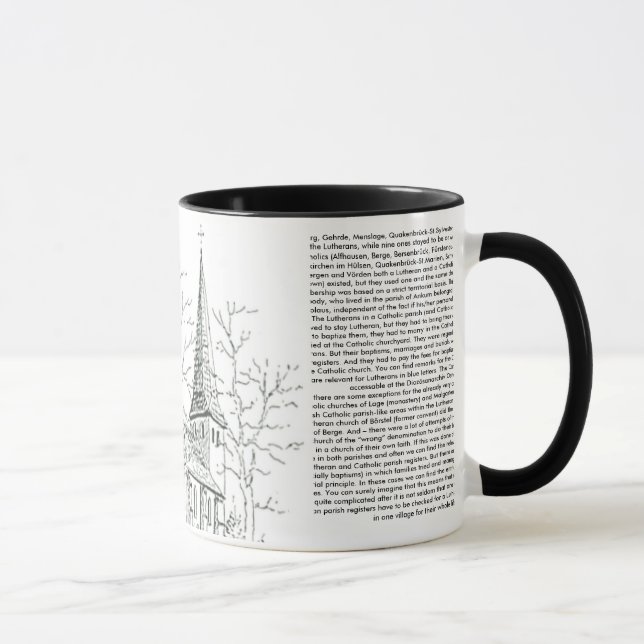 Tasse Luthérien allemand (Droite)