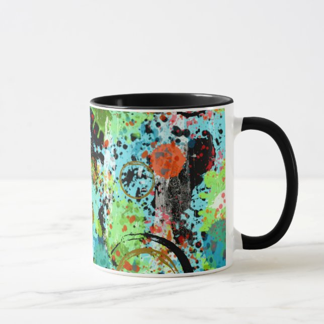 Tasse Lutte alimentaire Abstraite (Droite)