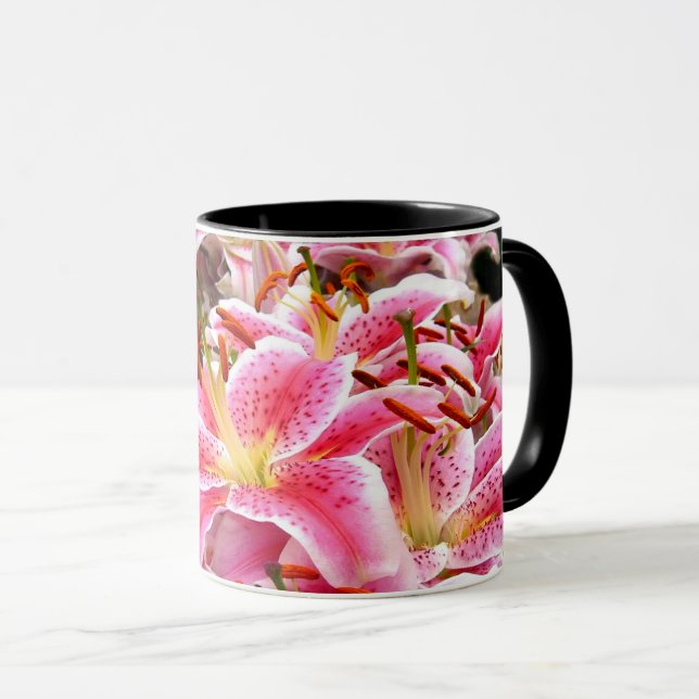 Tasse Lys Stargazer Rose (Devant droit)