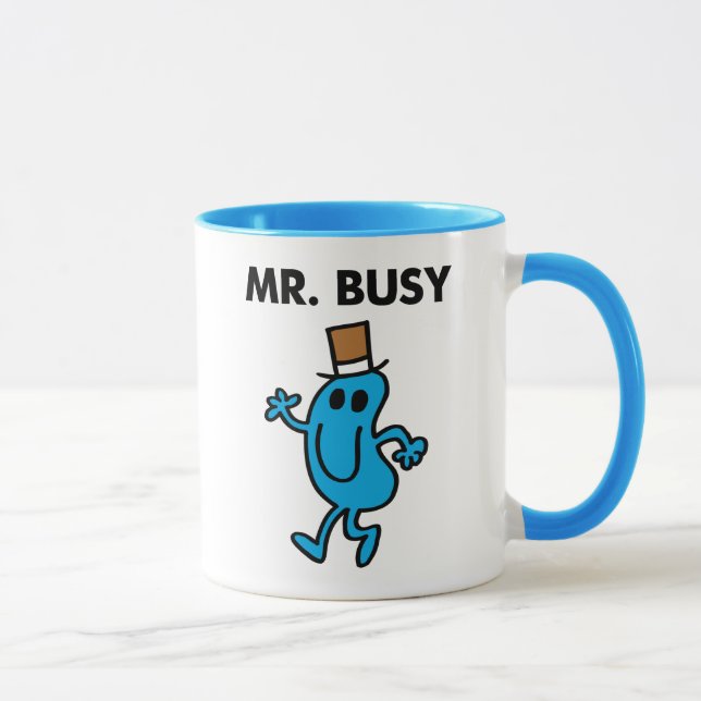 Tasse M. Busy Waving Bonjour (Droite)