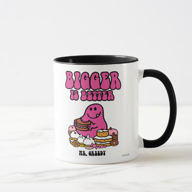 Tasse M. Greedy | Mieux vaut être gros (Droite)