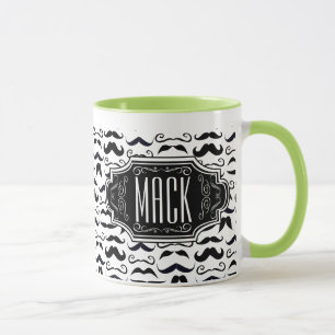 Tasse M. Hipster Mustache Vintage Retro