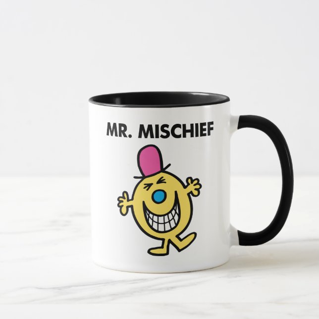 Tasse M. Mischief | Sourire avec joie (Droite)