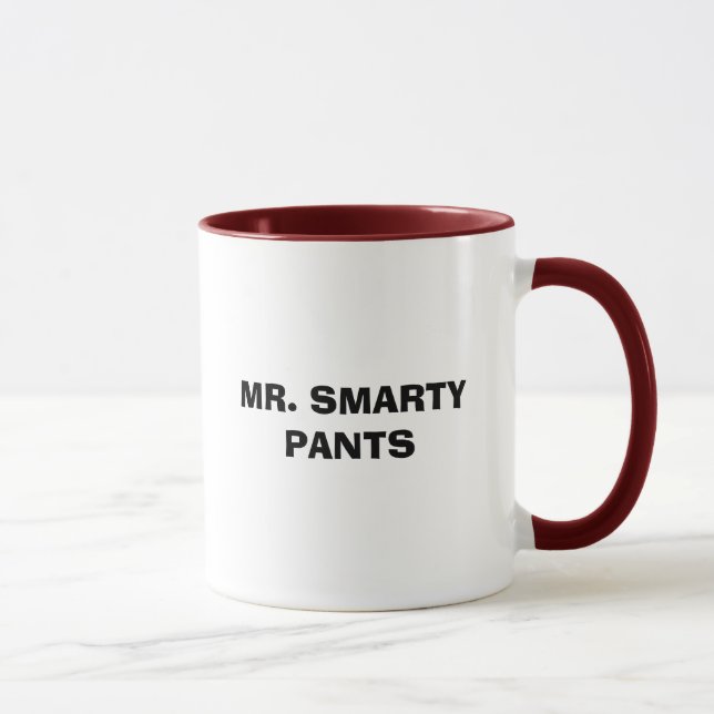TASSE M. SMARTY PANTS (Droite)